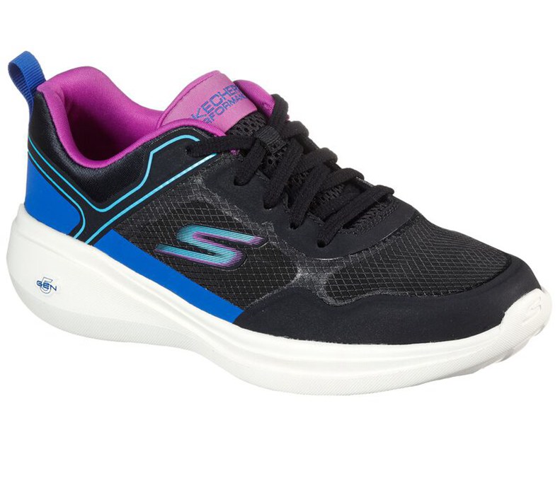 Skechers Dam Svarta/Olika Färger Sneakers - Gorun Fast - Retro Insight - Sverige (WBNDR-0278)